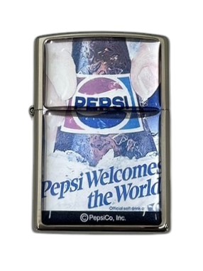 【ZIPPO】ジッポー：2001年製 新品 未使用 ペプシ＜PEPSI＞②